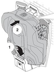 Věšák na sekačku Husqvarna Automower® 320, 330X, 420-450, 520 a 550