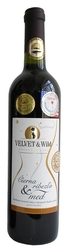 rybízové víno s medem Velvet&Wild excelent Wine 0,7L