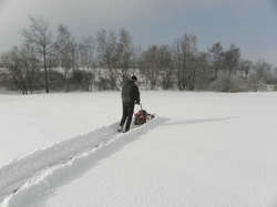 Nástavec radlice na sníh pro stroje DAKR Tekton RUNI 80
