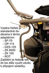 Disková sekačka DAKR Panter FD-2 + DZS 125