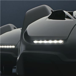 LED světlomety
Energeticky účinné LED světlomety pro lepší viditelnost a ovládání i ve tmě. Světla také začnou blikat, pokud dojde k poruše.
